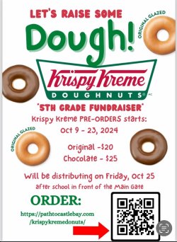 Krispy Kreme flyer